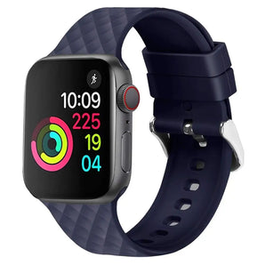 Silicone Rhombic Strap for Apple Watch