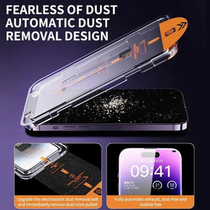 Privacy Screen Protector Dust free Installation for IPhone