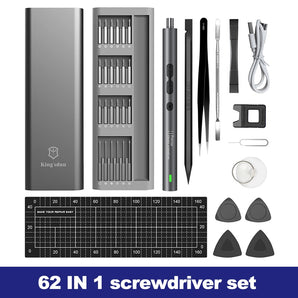 62 in 1 Electric Screwdriver Set Precision Handle - B@zzar Store