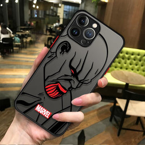 Marvel Series Matte Cover Case For iPhone