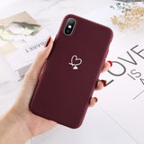 Love Heart Case For iPhone - B@zzar Store