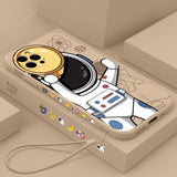 Cute Astronaut Phone Case For iPhone - B@zzar Store