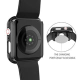 Case Cover For Apple Watch with Tempered Glass - B@zzar Store