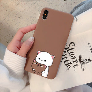 Soft Cartoon Phone Case For iPhone - B@zzar Store