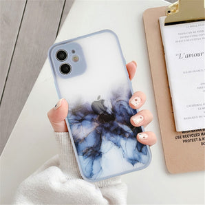 Ink Style Soft TPU Camera Protective Case For iPhone - B@zzar Store