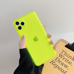 Neon Fluorescent Color Phone Cases For iphone - B@zzar Store