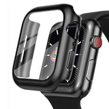 Case Cover For Apple Watch with Tempered Glass - B@zzar Store