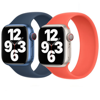 Elastic Silicone Bracelet For Apple Watch - B@zzar Store