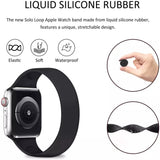 Elastic Silicone Bracelet For Apple Watch - B@zzar Store