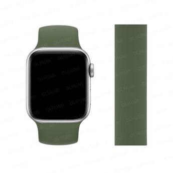 Elastic Silicone Bracelet For Apple Watch - B@zzar Store